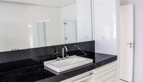 Lavabos de Luxo com Cubas de Apoio: Detalhes que Impressionam! - detalhe