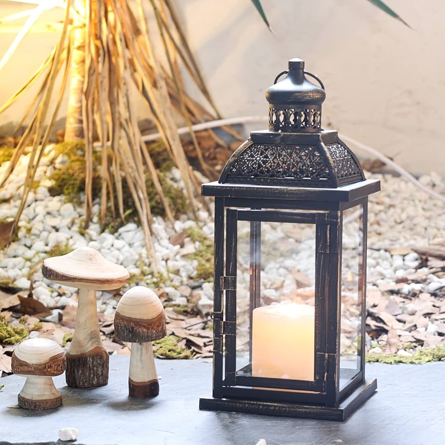 Romance Aconchegante: Velas e Lanternas Decorativas para Noites Relaxantes - inspiração