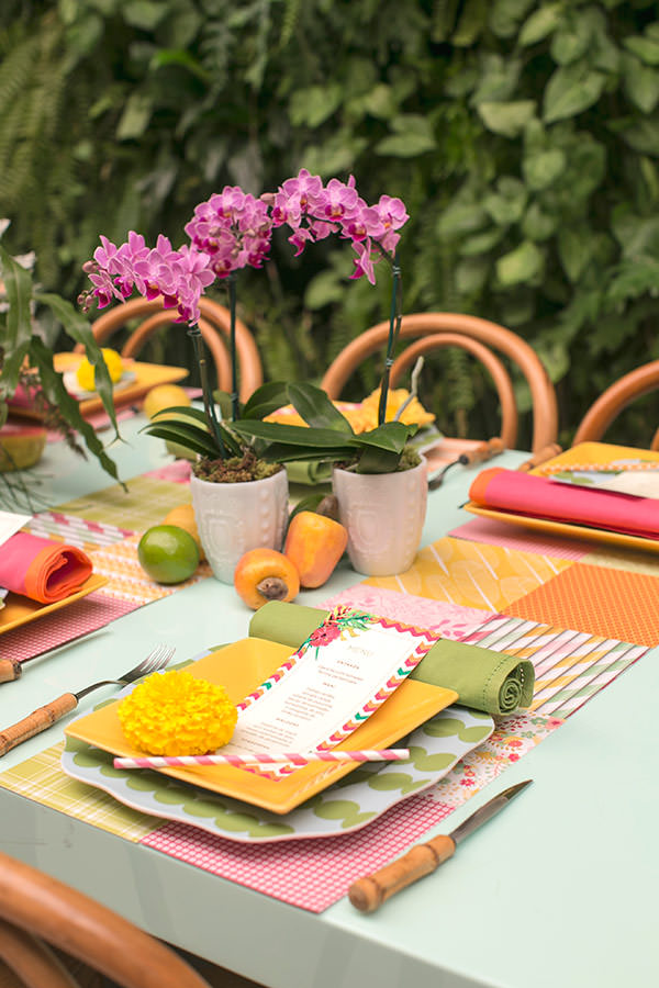 Mesa Posta Criativa com DIY: Use a imaginação e materiais reciclados - detalhe