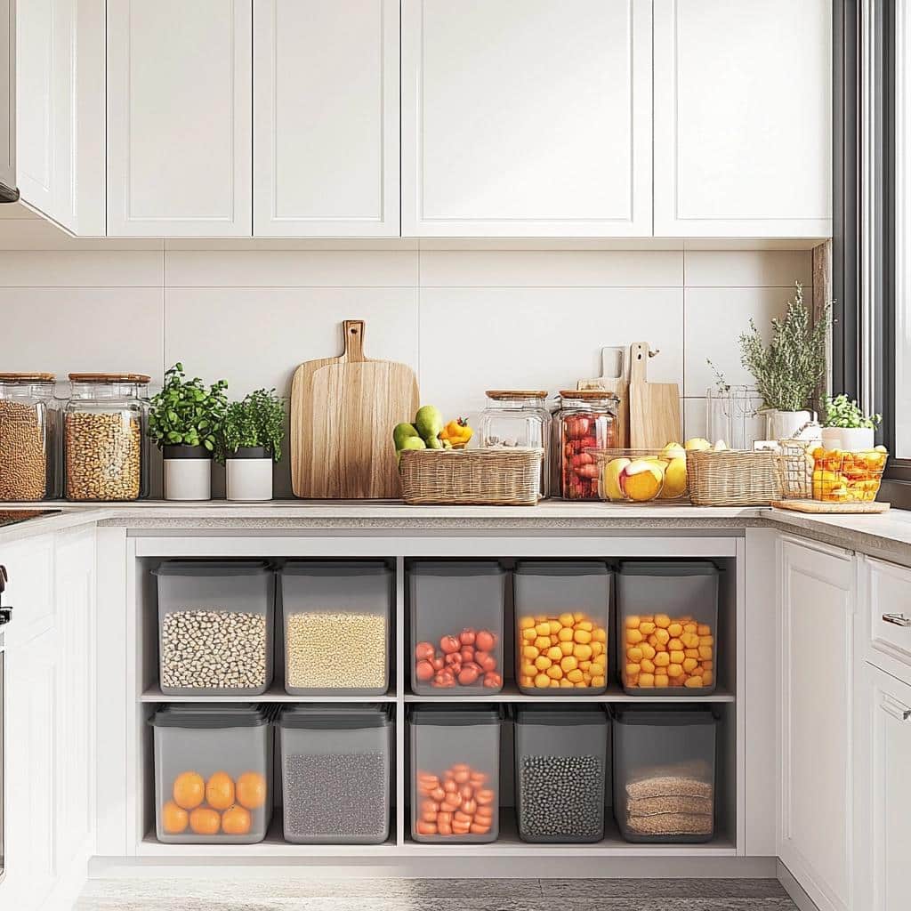 Com Cestos de Vime para um Toque Aconchegante - ideia