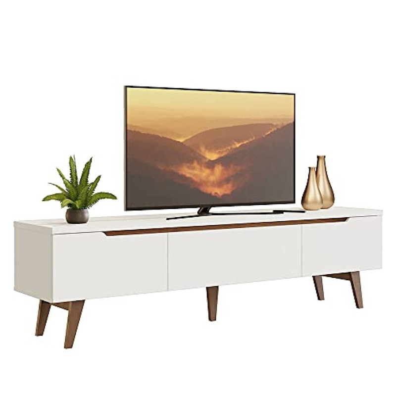 Rack para TV Minimalista: Menos é Mais, com Muita Elegância - inspiração