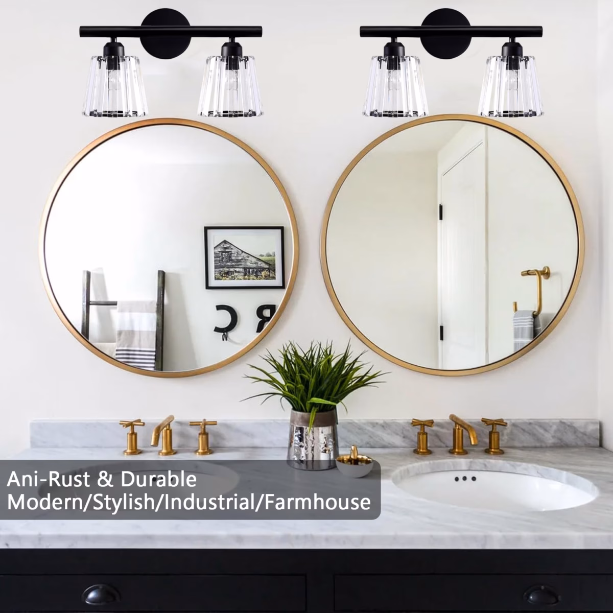 Iluminação Quente com Arandelas: Relaxamento Garantido - detalhe