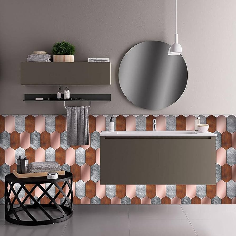 Adesivos Metalizados: Elegância e Brilho com Acabamentos em Prata, Dourado e Cobre - ideia