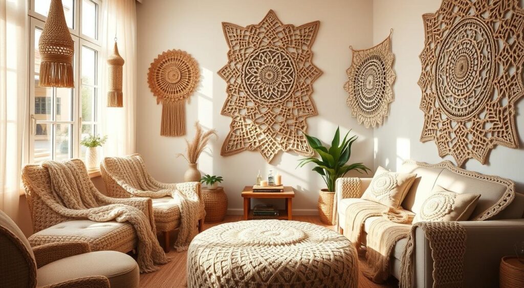 Toque Artesanal: Detalhes em Barbante para um Lar Acolhedor - ideia