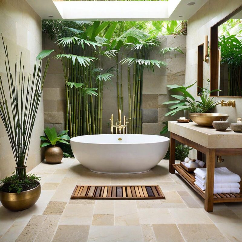 Natureza em Casa: Azulejos que Imita Madeira e Pedra Natural - ideia