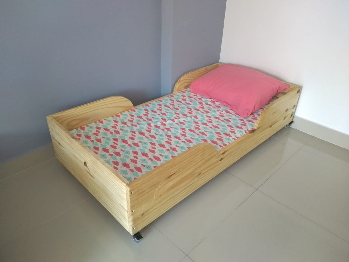Cama Montessoriana com Pallet: Solução Criativa e Sustentável - ideia