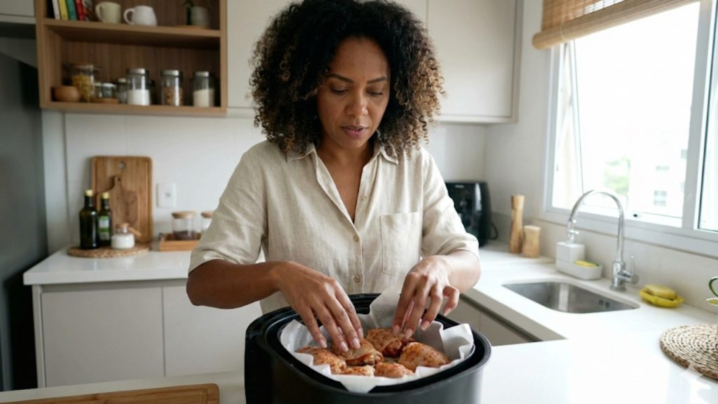 Armadura Protetora: Camada de Papel Manteiga para Cozinhar sem Medo - ideia