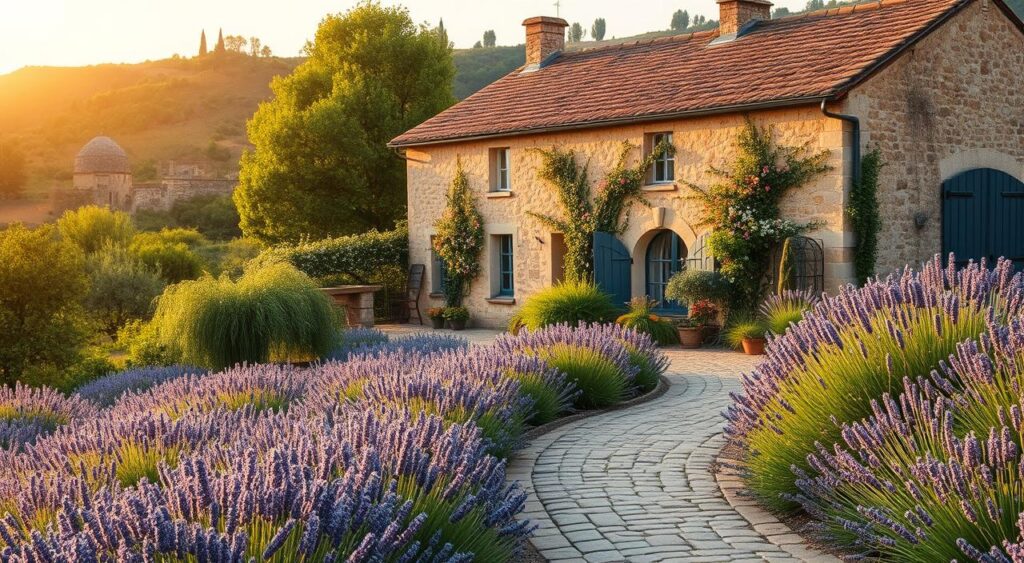 Charme Provençal: Tons Pastel e Flores Delicadas - ideia