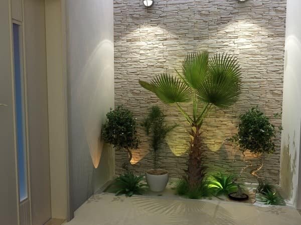 Hall de Entrada com Jardim Vertical - ideia