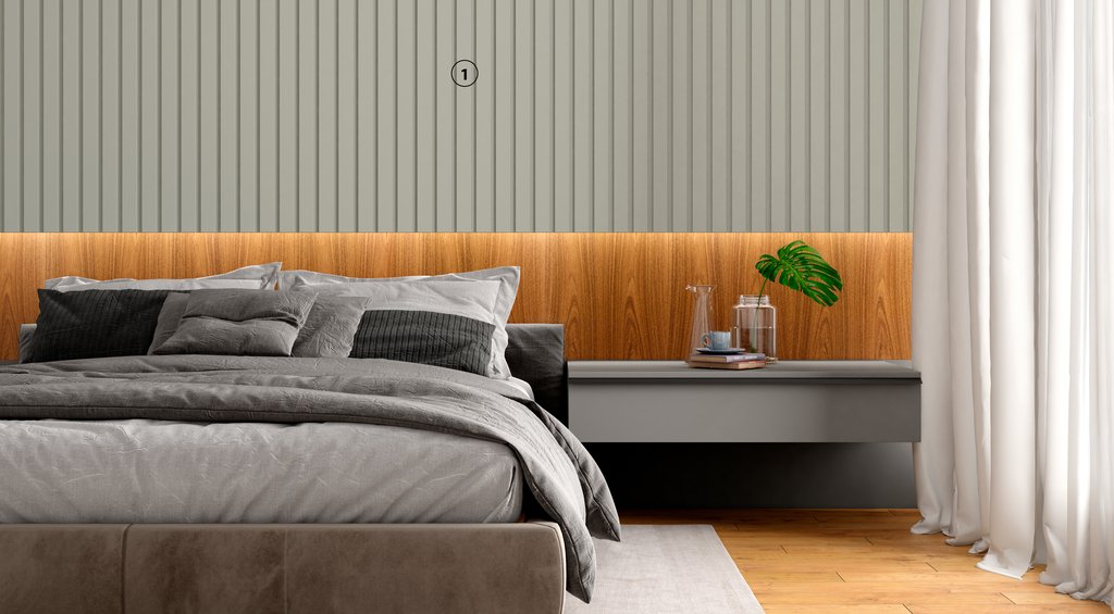 Com Tecido Acolhedor: Uma Cabeceira Diferente - inspiração