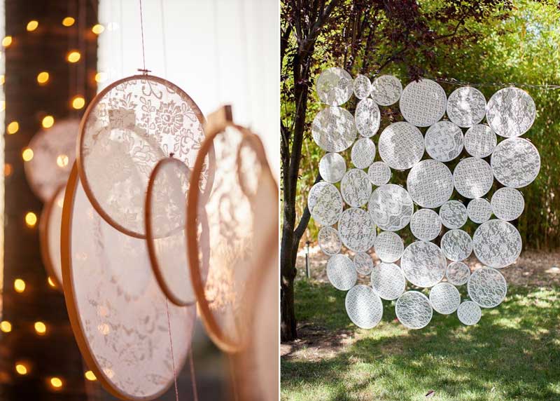 Delicadeza Romântica: Decoração com Renda - inspiração