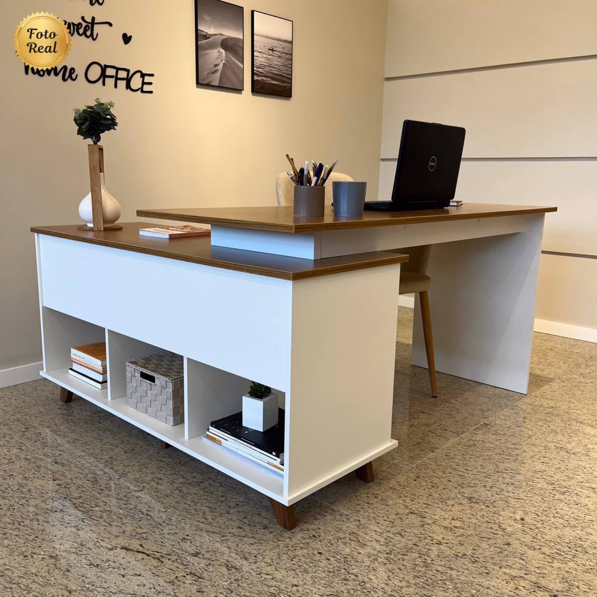 Escrivaninha Vintage: Um Toque Retrô Cheio de Personalidade - ideia