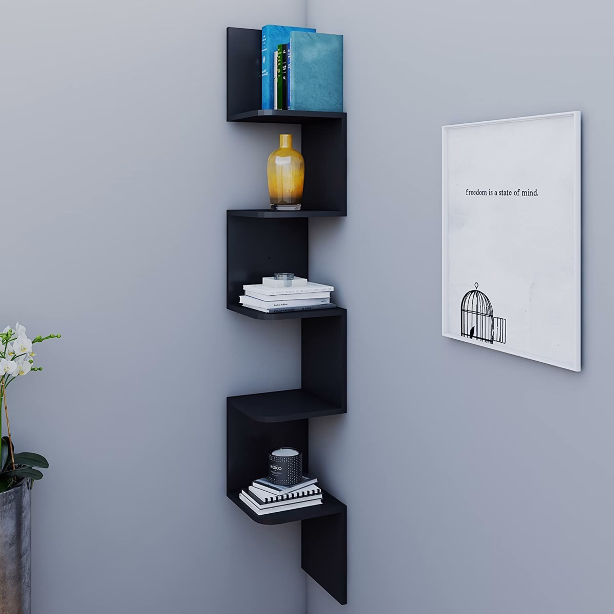 Estante Canto: Otimização Inteligente do Espaço - ideia