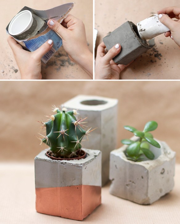 Minimalismo Chic: Decoração DIY com Cimento e Concreto - detalhe