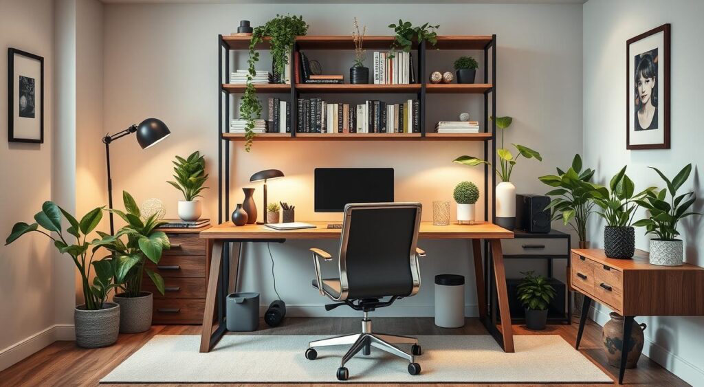 Home Office Funcional com Plantas: Natureza e Bem-Estar ao Seu Alcance - detalhe