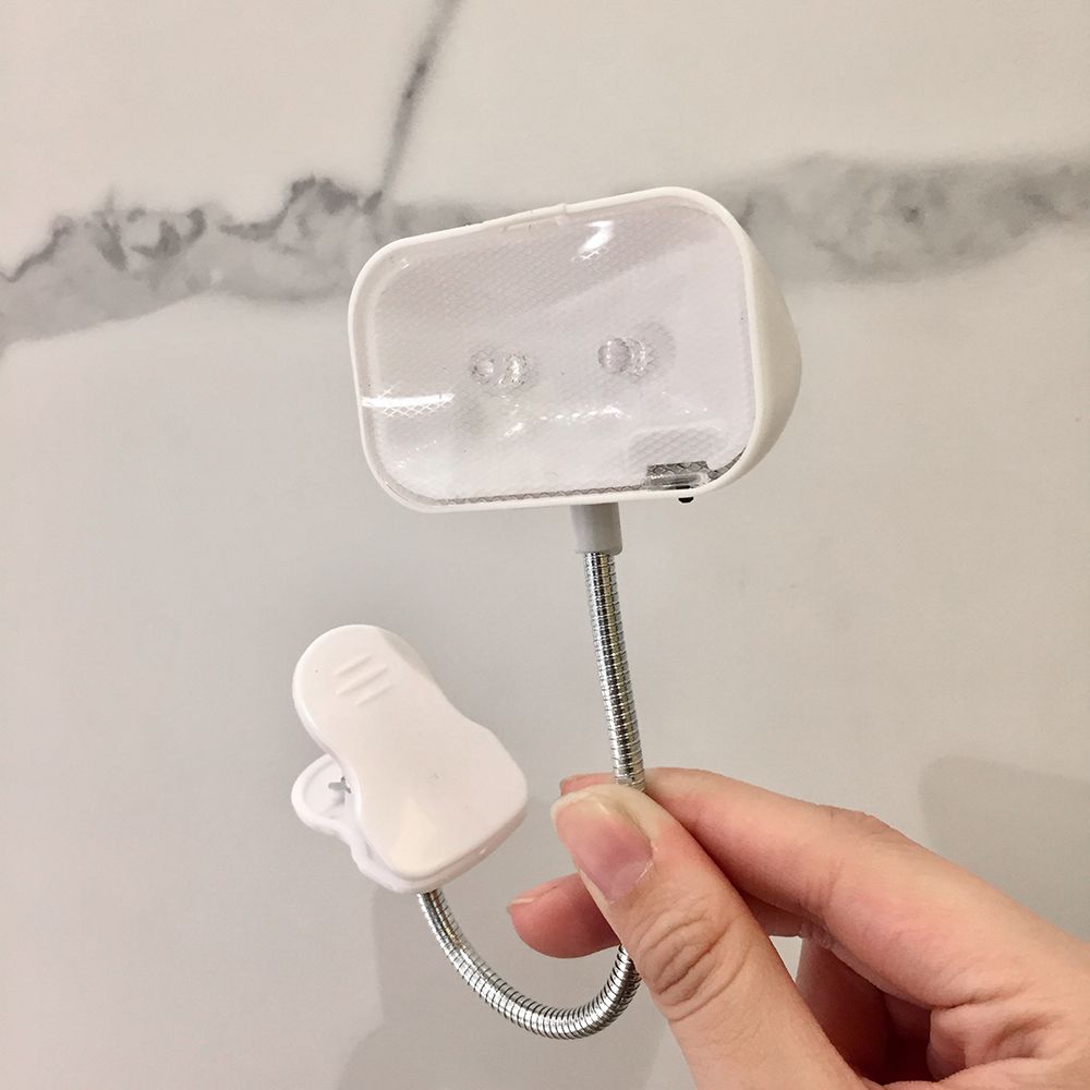 Mini Luminária Led Com Grampo Para ...