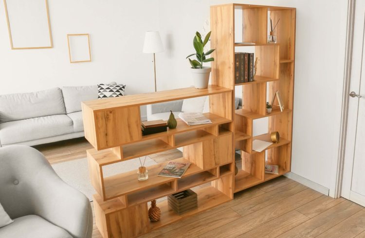 Móveis Multifuncionais Suspensos: Leveza e Otimização de Espaço Inteligente - detalhe