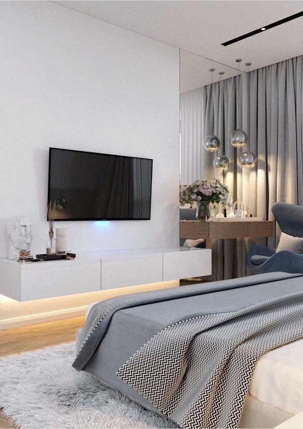 Rack para TV Minimalista: Menos é Mais, com Muita Elegância - detalhe