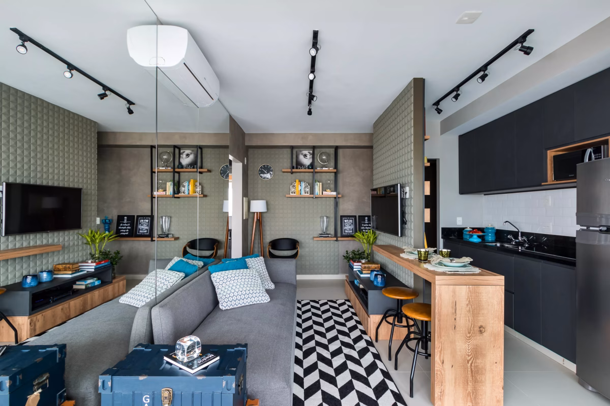 Com Espelhos: Ampliando o Espaço e Refletindo Glamour - inspiração