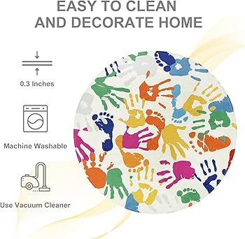 Tapete Redondo Infantil: Um Toque Lúdico e Divertido - ideia