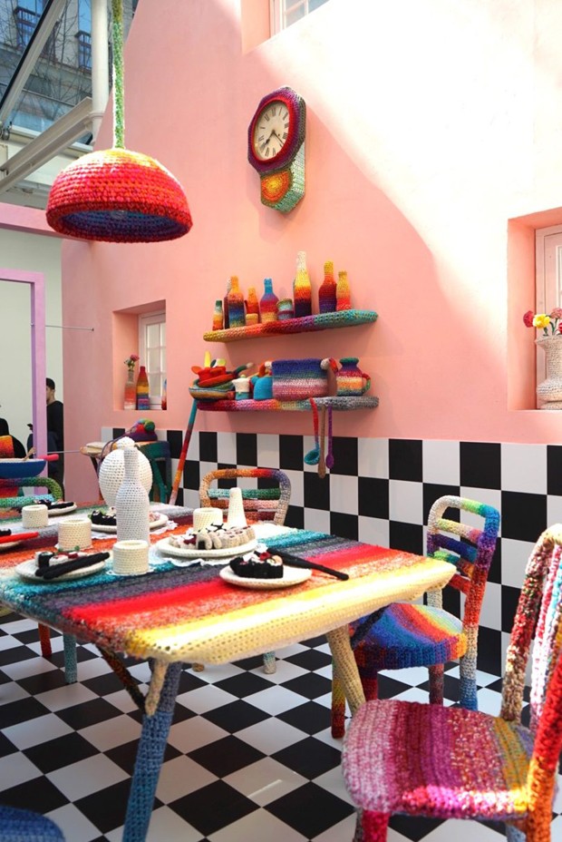 Delicadeza e Charme com Detalhes em Crochê e Tricô - detalhe