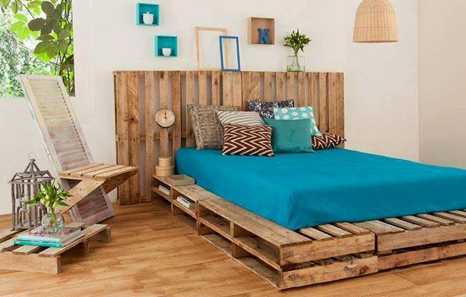 Paletes de Madeira Reciclada: Sustentabilidade com Estilo - inspiração