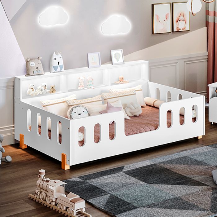 Cama Montessoriana com Luzes LED: Um Toque Mágico na Decoração - inspiração