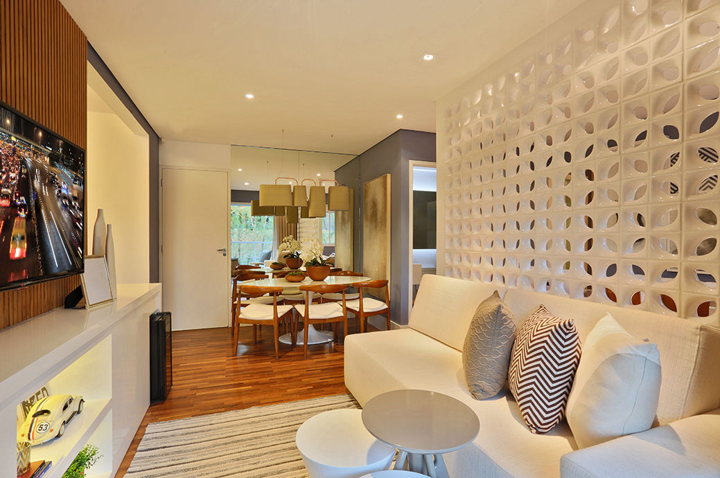 Cobogó na Divisão de Cozinha e Sala: Integração com Leveza - ideia