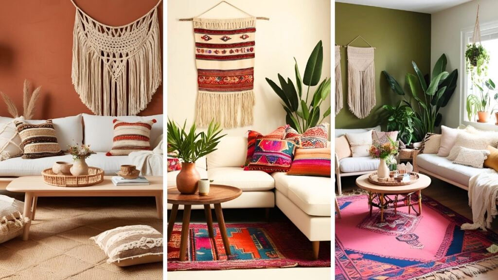 Cinza Boho Chic: Elementos Étnicos e Artesanais para um Toque Descontraído - inspiração