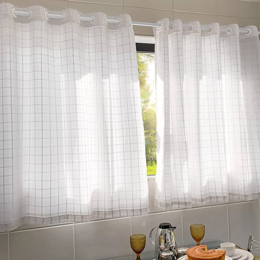 Cortina de Voil: Leveza e Movimento Para Sua Janela - inspiração