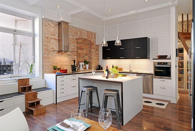 Tijolinho e Plantas: Uma Cozinha Mais Viva e Alegre - inspiração