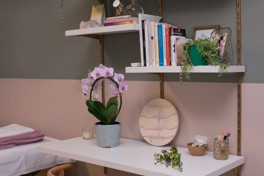Orquídeas Combinadas com Suculentas: Uma Composição Moderna e Minimalista - ideia