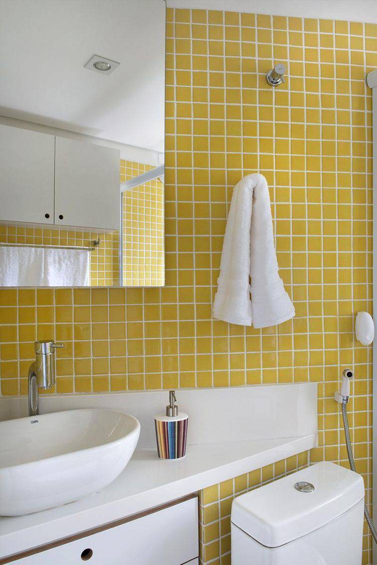 Com Pastilhas Amarelas Degradê - inspiração