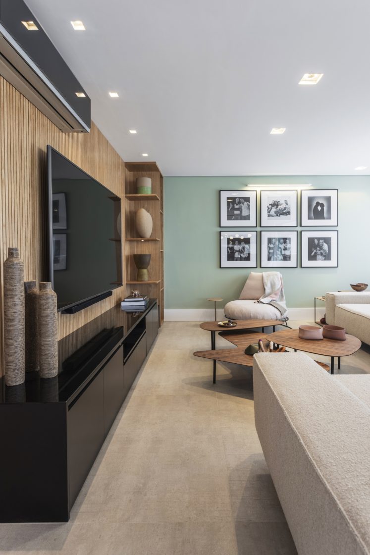 Hall de Entrada com Galeria de Fotos de Família: Memórias Afetivas - detalhe