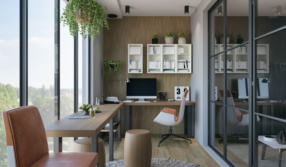 home office pequeno - referência 12