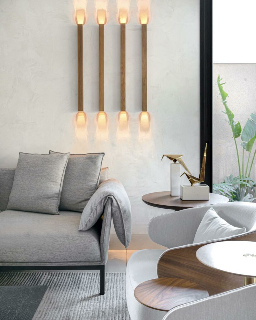 Arandelas como Toque Sofisticado na Iluminação Indireta - ideia