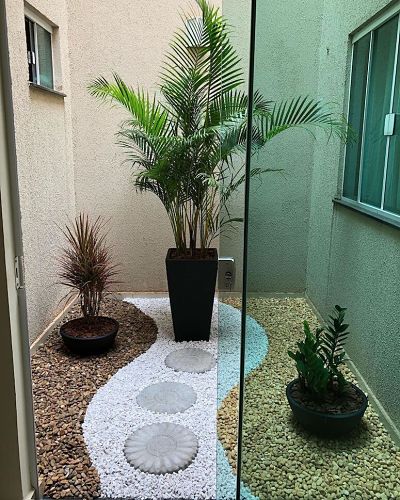 Com Pedras Brancas e Seixos: Luminosidade e Leveza no Seu Espaço - detalhe