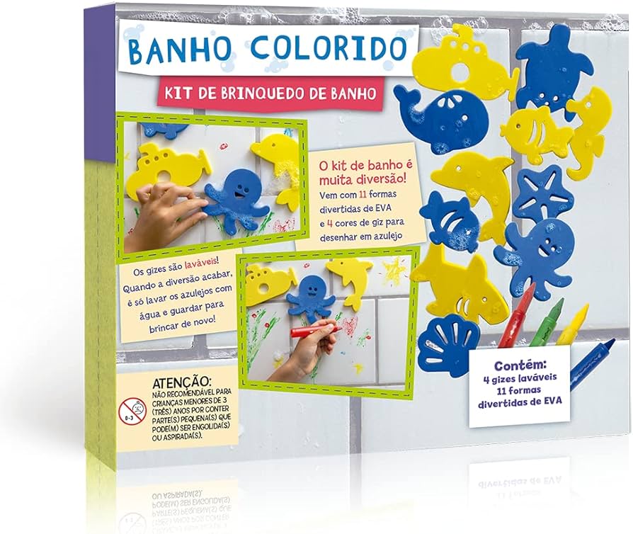 Kit Banheiro Infantil: Diversão e Cor para os Pequenos - ideia