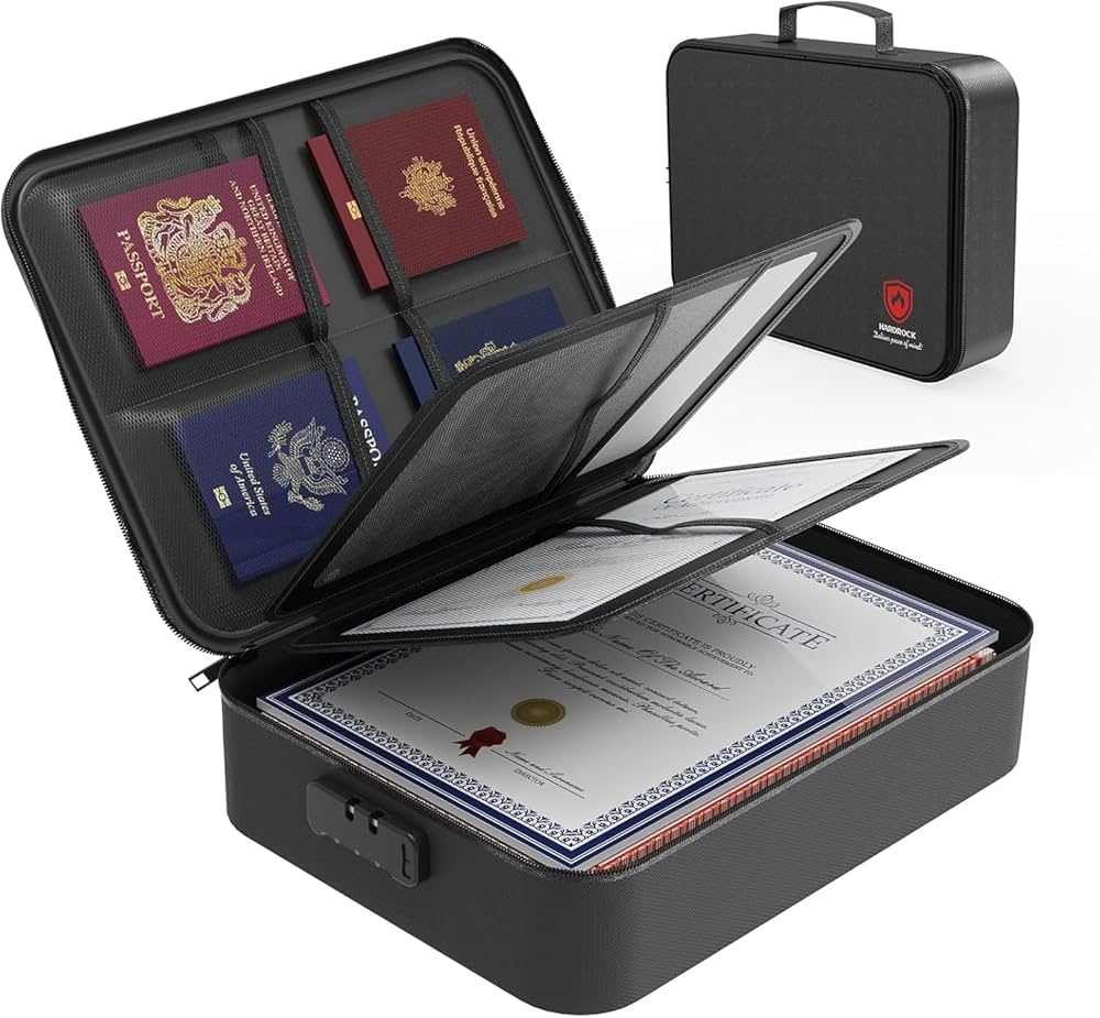 Maleta Retrô Para Documentos Importantes - ideia