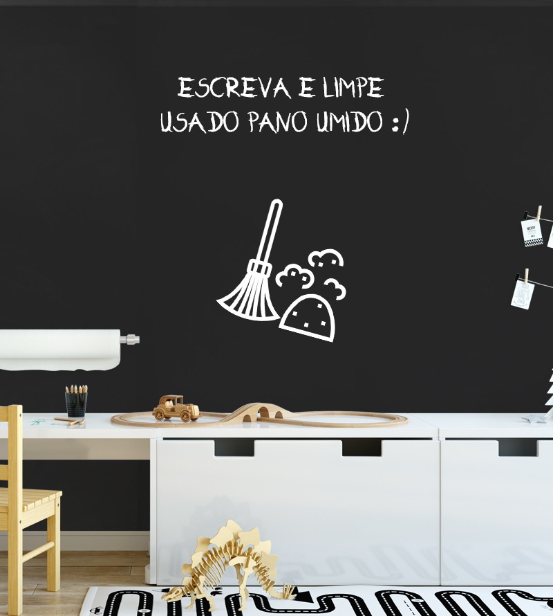 Painel de Lousa com Moldura Vintage: Elegância e Personalidade - inspiração