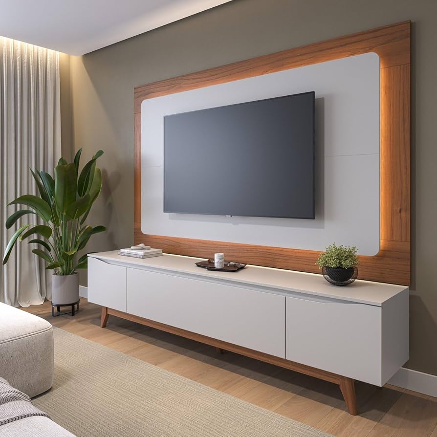 Rack para TV Colorido: Alegria e Vibratilidade para Ambientes Joviais - detalhe