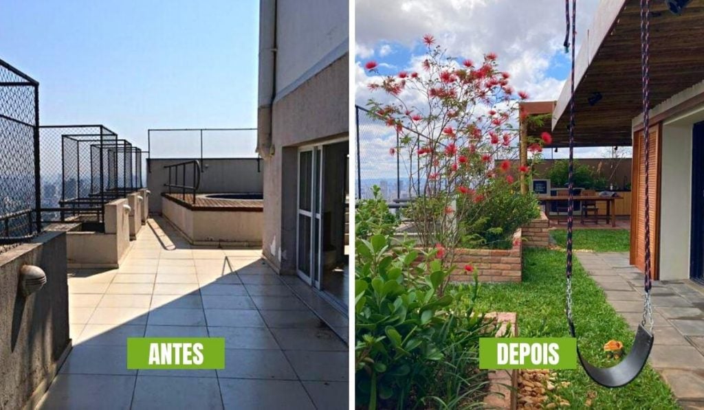 Reforma com Plantas: Um Oásis Dentro de Casa - detalhe