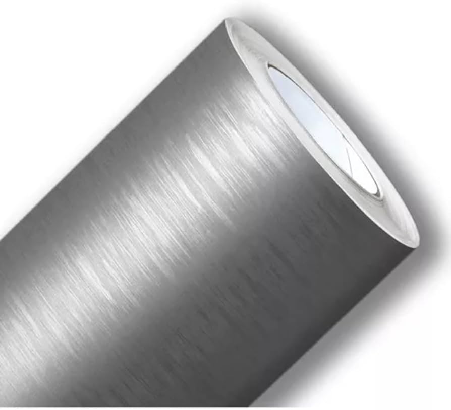 Cozinha Moderna com Adesivo de Aço Inox Escovado - ideia