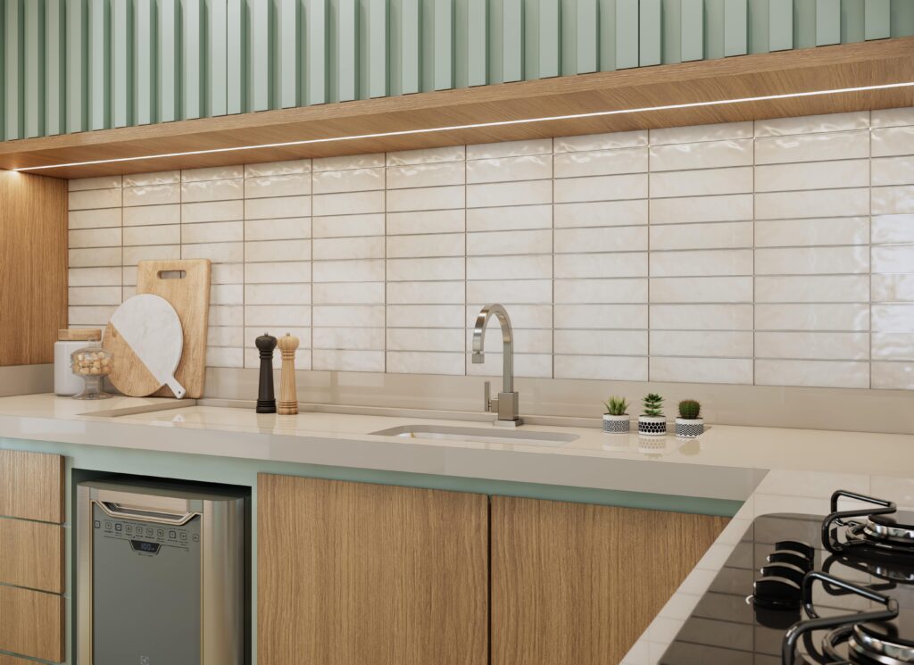 Revestimento Clean: Minimalismo e Sofisticação Atemporal - inspiração