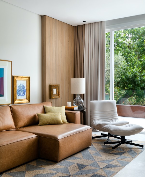 Sofá de Couro Envelhecido: Charme e Personalidade - inspiração