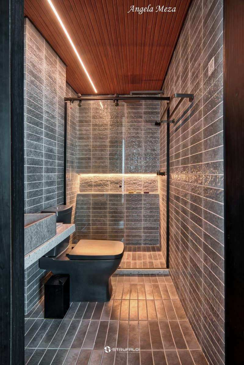 Iluminação Estratégica em LED: Um Show de Luz e Sombra - ideia