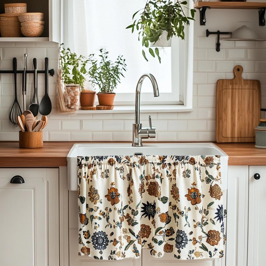 Cortinas e Panos de Prato Poá: Delicadeza em Cada Detalhe - detalhe