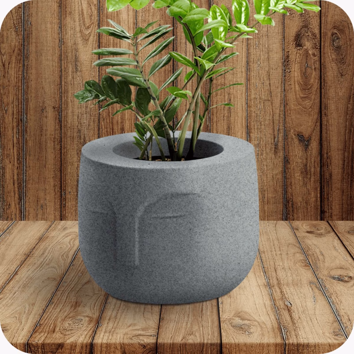 Vaso de Cerâmica com Textura Orgânica: Conexão com a Natureza - detalhe