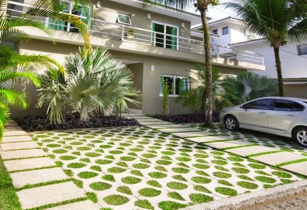 Concregrama Vertical: Uma Parede Verde Inovadora - inspiração