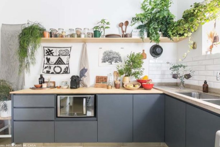 Com Plantas e Temperos Frescos: Natureza na Cozinha - detalhe